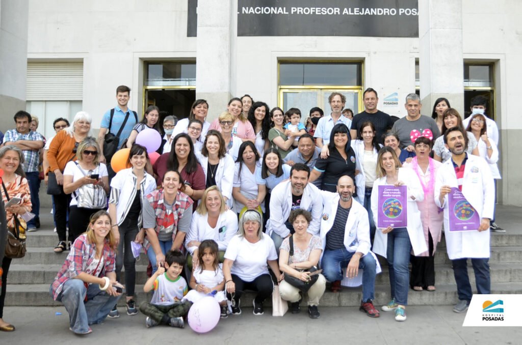 Celebración de cuidados paliativos en el Hospital Nacional Alejandro Posadas, provincia de Buenos Aires, octubre de 2022. Imagen ilustrativa; no corresponde a la ciudad de Posadas ni a Misiones.