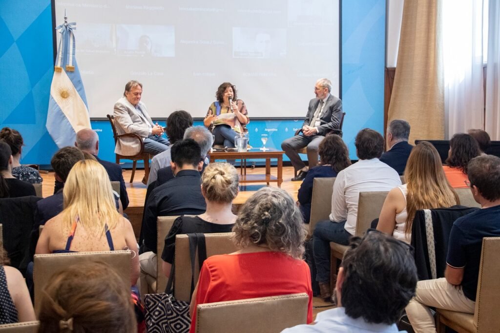 Jornada federal sobre Historia de Salud Integrada, noviembre de 2022. Imagen de contexto sobre interoperabilidad sanitaria; no muestra el sistema RISMI ni una consulta de Misiones.
