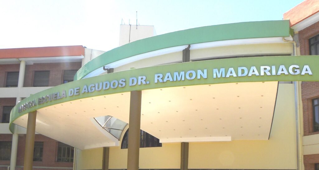 Fachada del Hospital Escuela de Agudos Dr. Ramón Madariaga